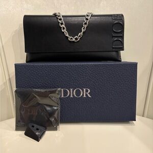 Christian Dior Authentic Sunglasses Case Converted into Bag